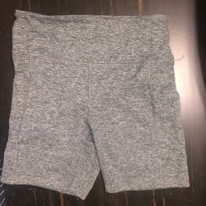 Zobha gray bike shorts with pockets size M